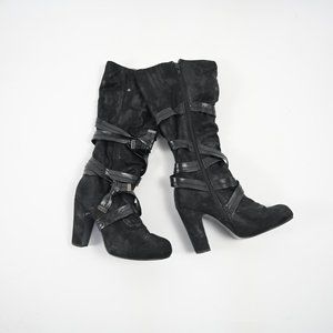 Black High Heel Boots